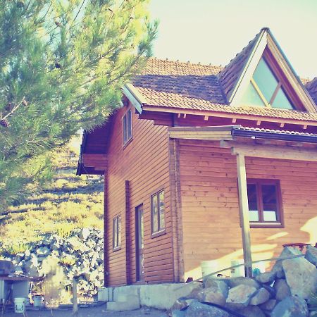 Villa Agros Timber Log House Extérieur photo