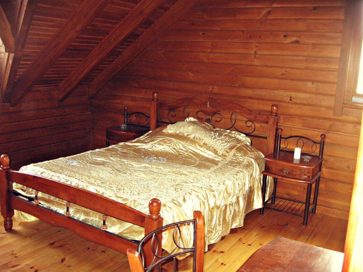 Villa Agros Timber Log House Extérieur photo