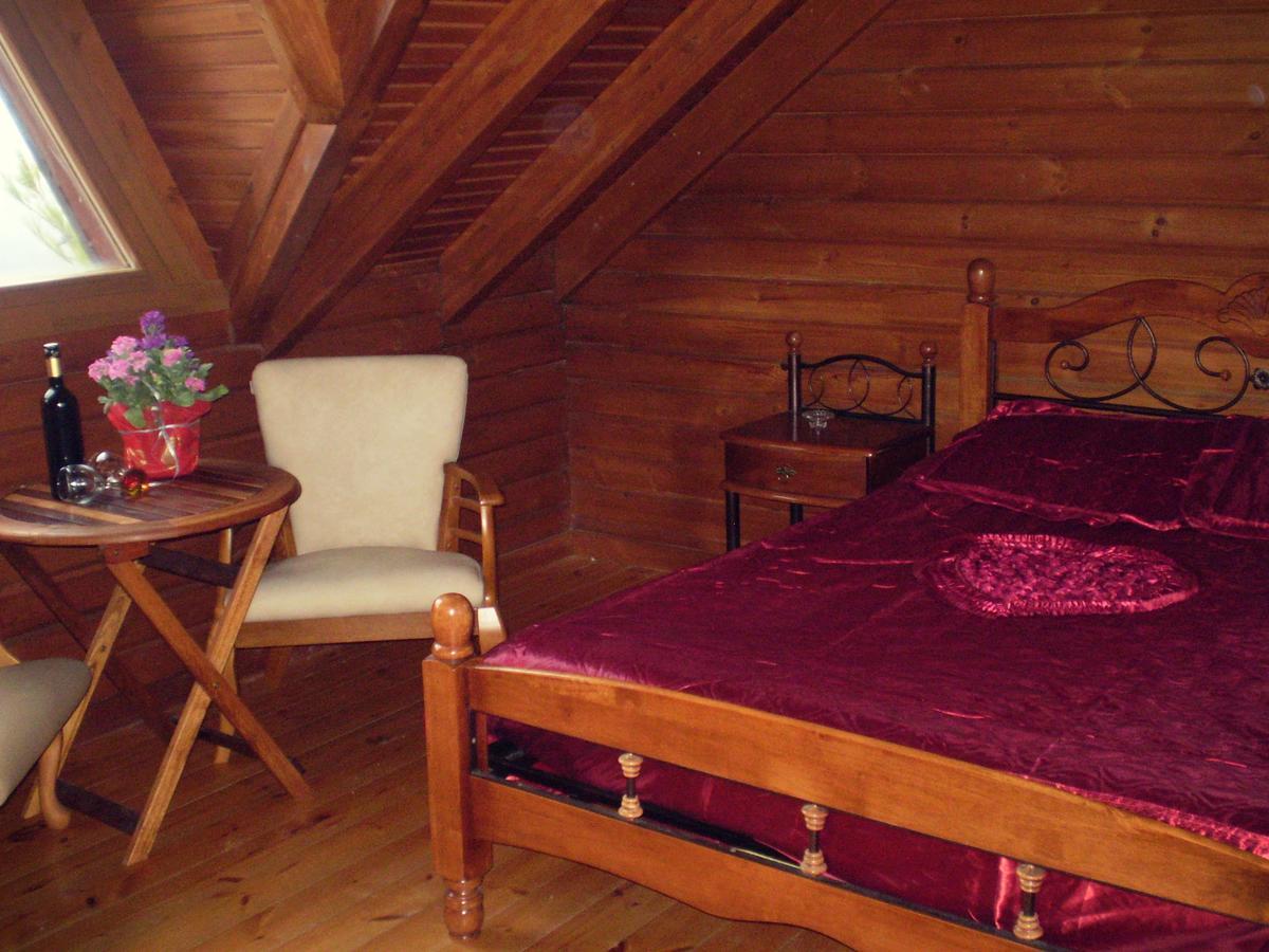Villa Agros Timber Log House Extérieur photo