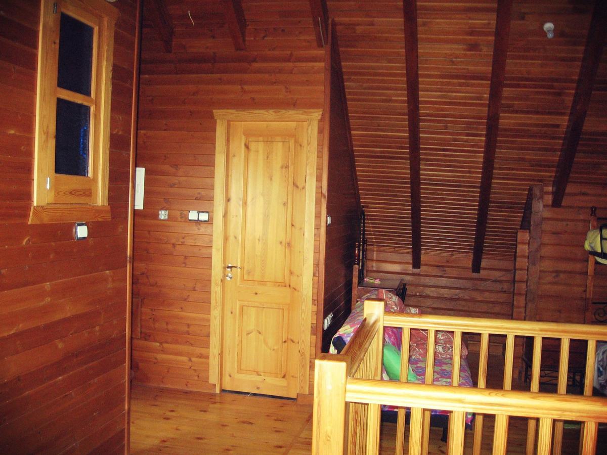 Villa Agros Timber Log House Extérieur photo
