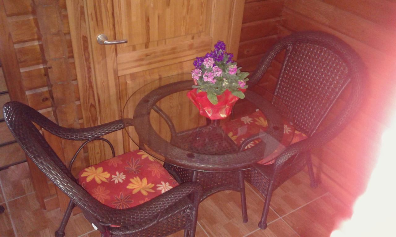 Villa Agros Timber Log House Extérieur photo