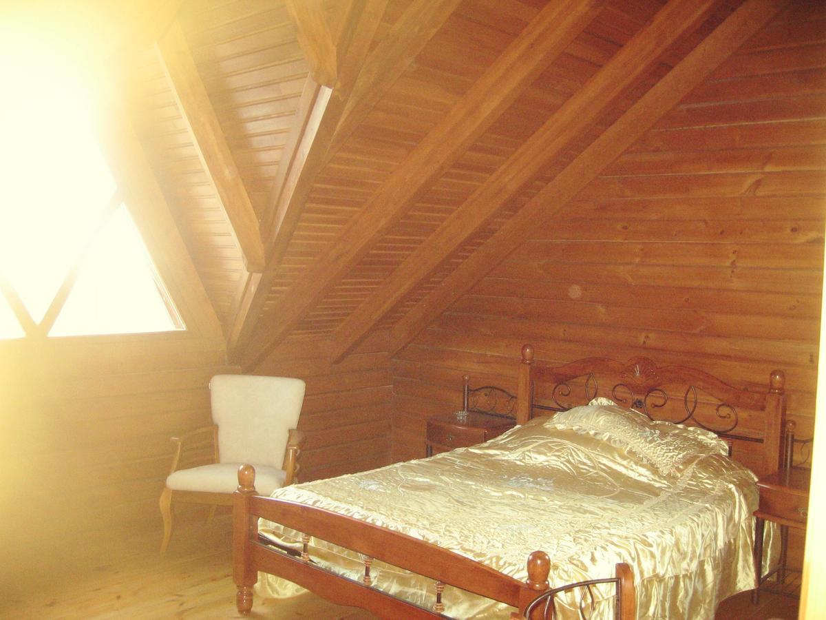 Villa Agros Timber Log House Extérieur photo