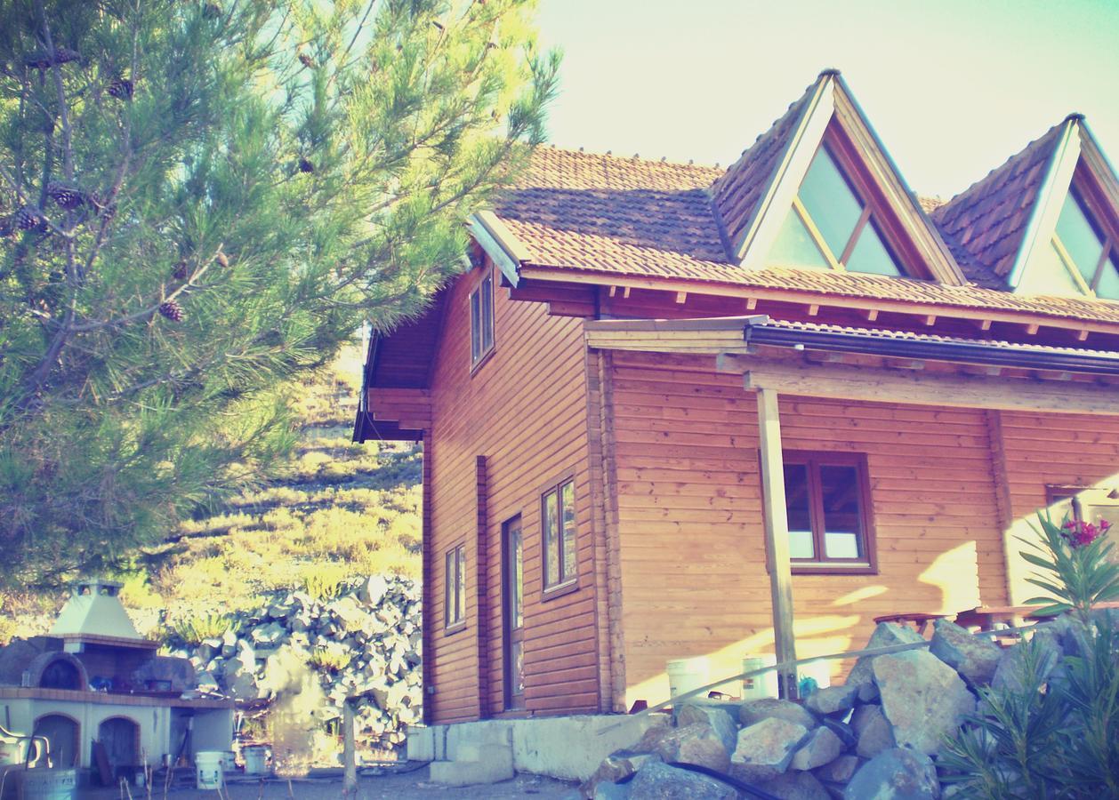 Villa Agros Timber Log House Extérieur photo