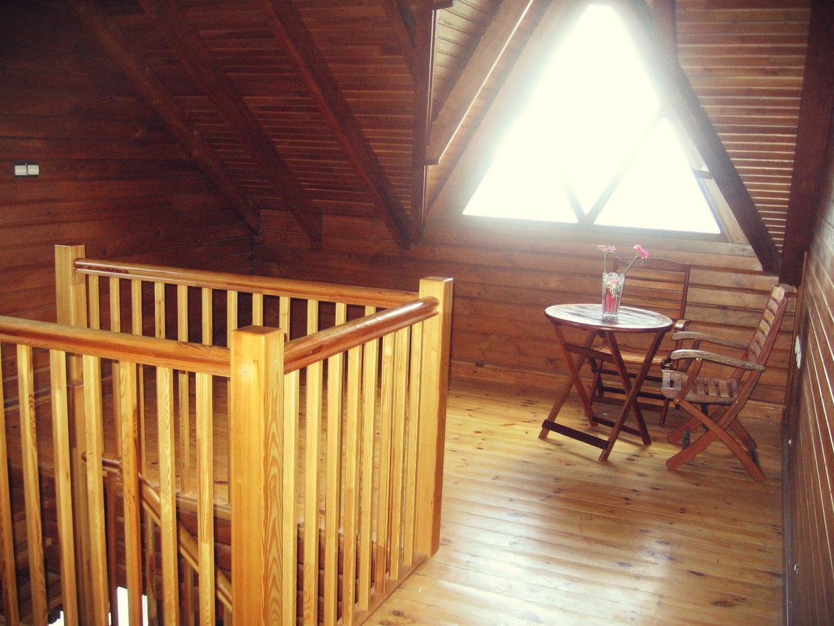 Villa Agros Timber Log House Extérieur photo