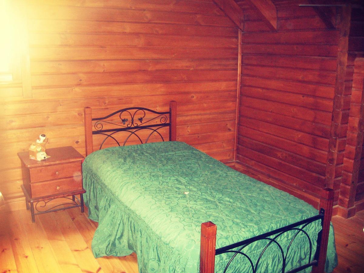 Villa Agros Timber Log House Extérieur photo