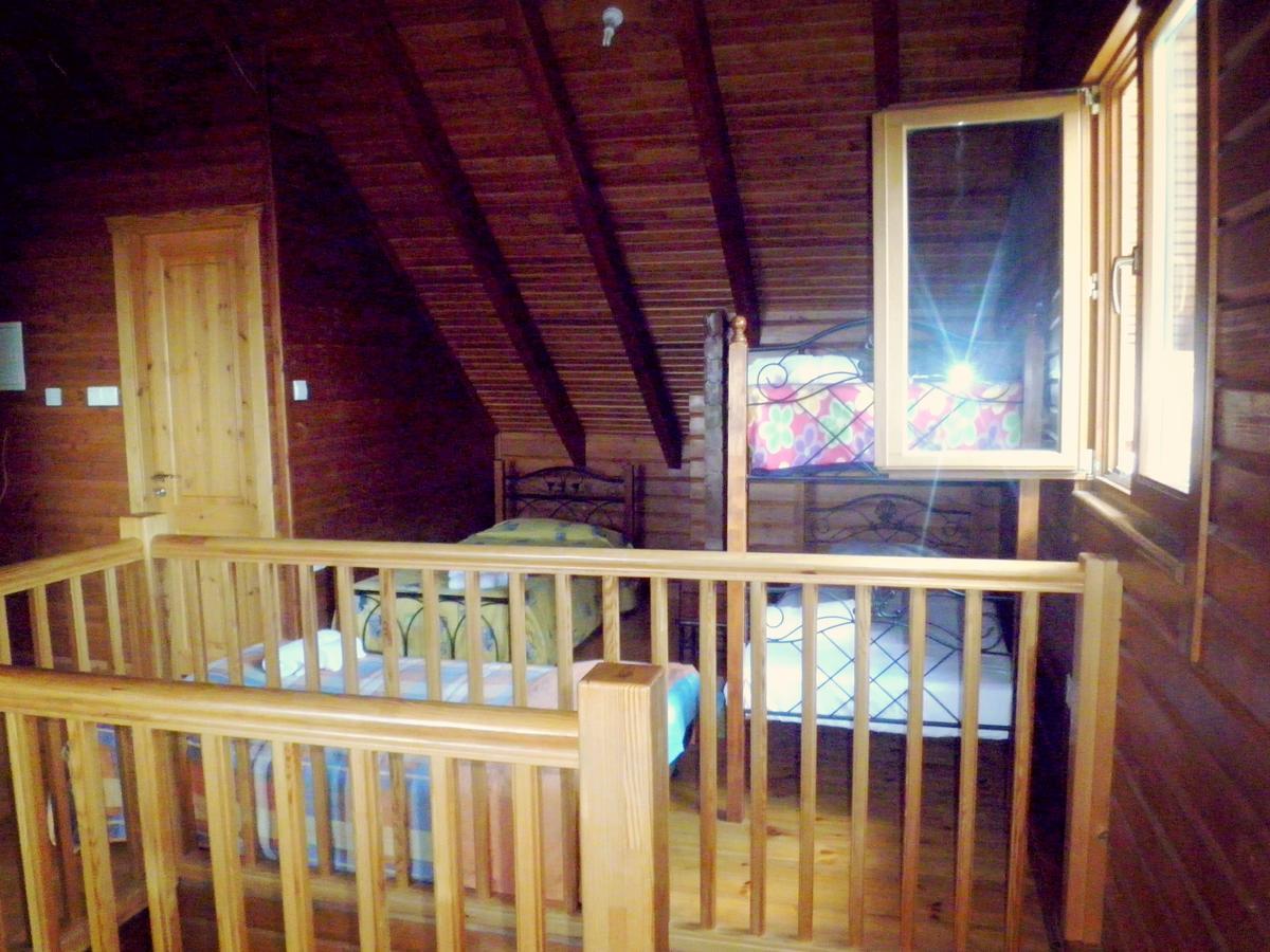 Villa Agros Timber Log House Extérieur photo