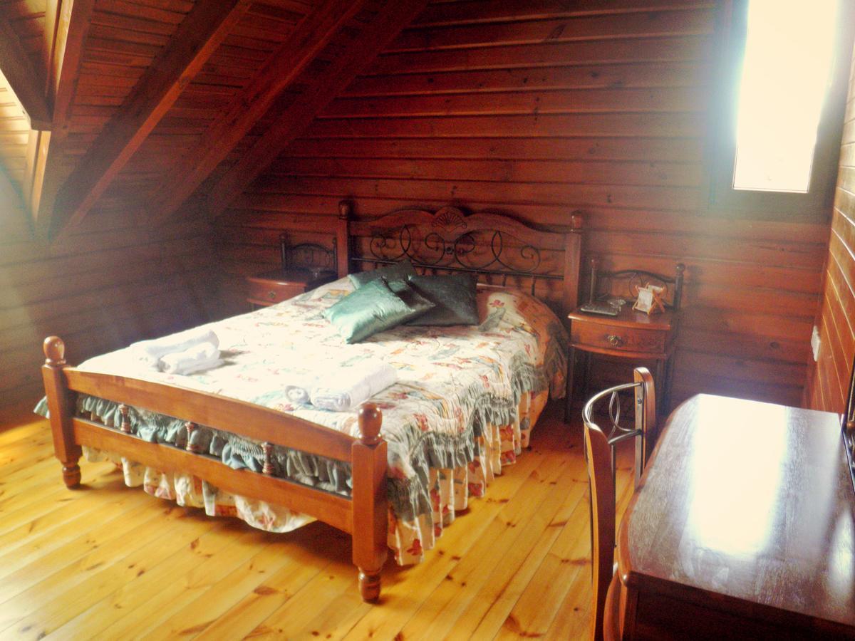 Villa Agros Timber Log House Extérieur photo