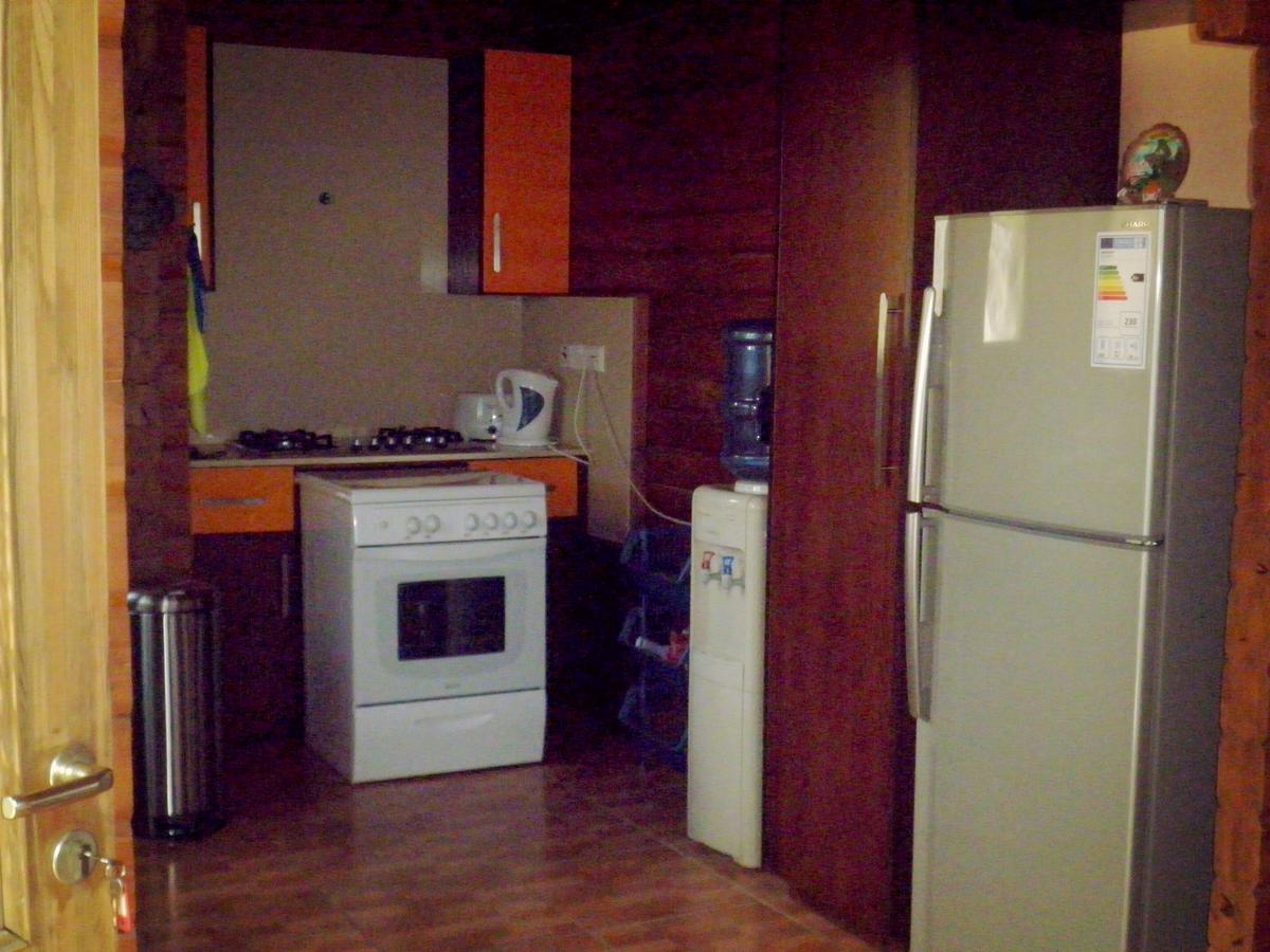 Villa Agros Timber Log House Extérieur photo