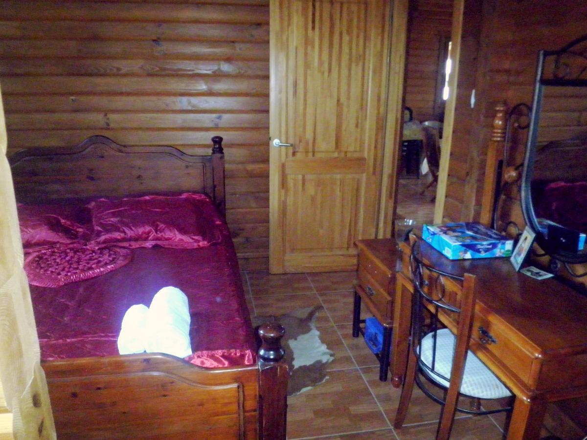 Villa Agros Timber Log House Extérieur photo