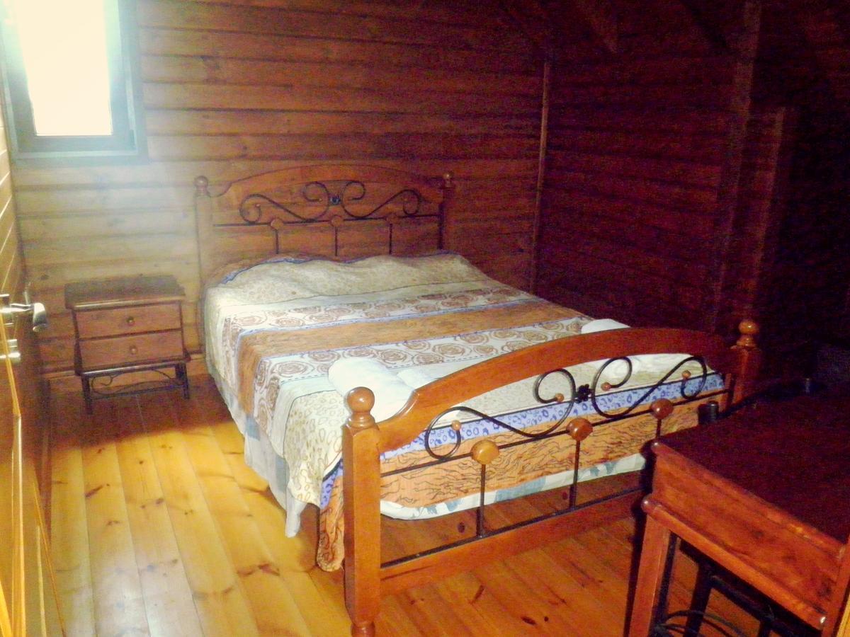 Villa Agros Timber Log House Extérieur photo