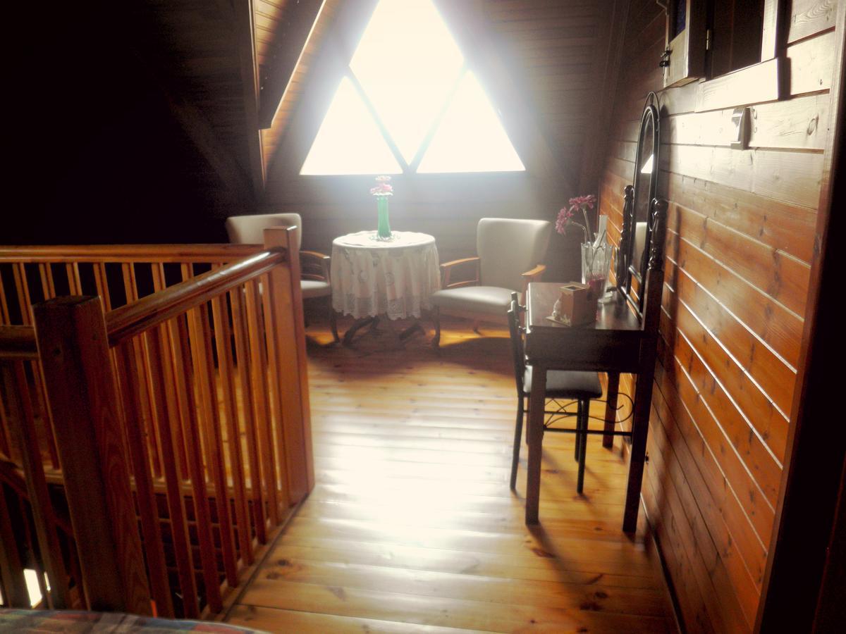 Villa Agros Timber Log House Extérieur photo