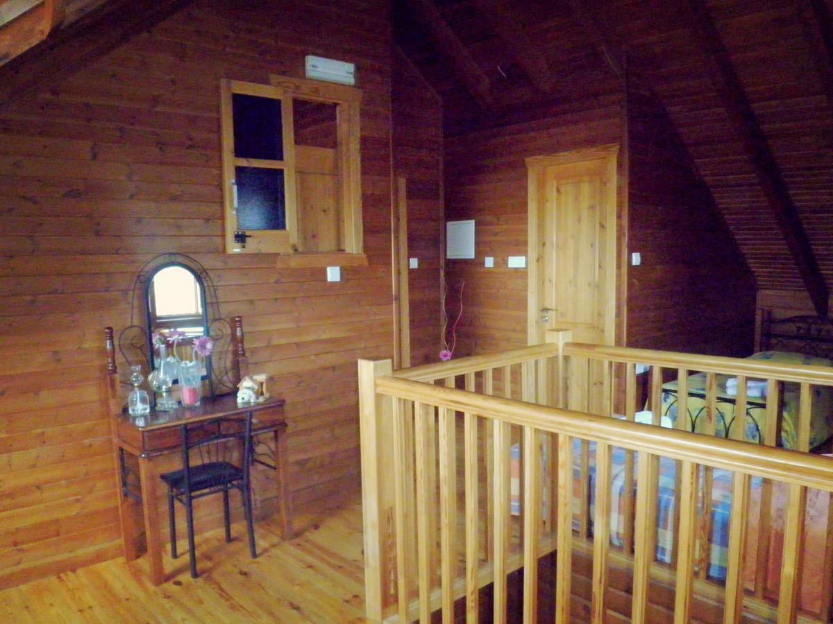Villa Agros Timber Log House Extérieur photo